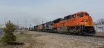 BNSF 9079 leads East-bound NS 175 Manifest.